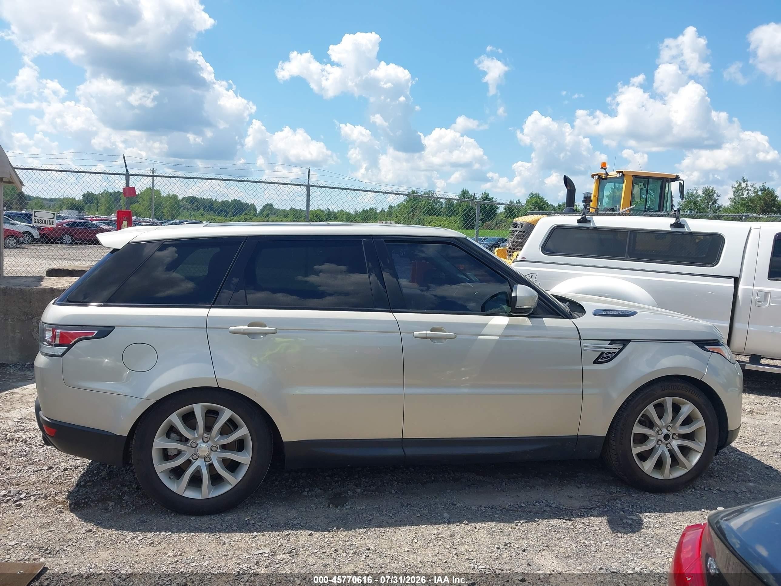 2014 Land Rover Range Rover Sport 3.0l V6 Supercharged Hse Серебряный vin: SALWR2WF4EA353715