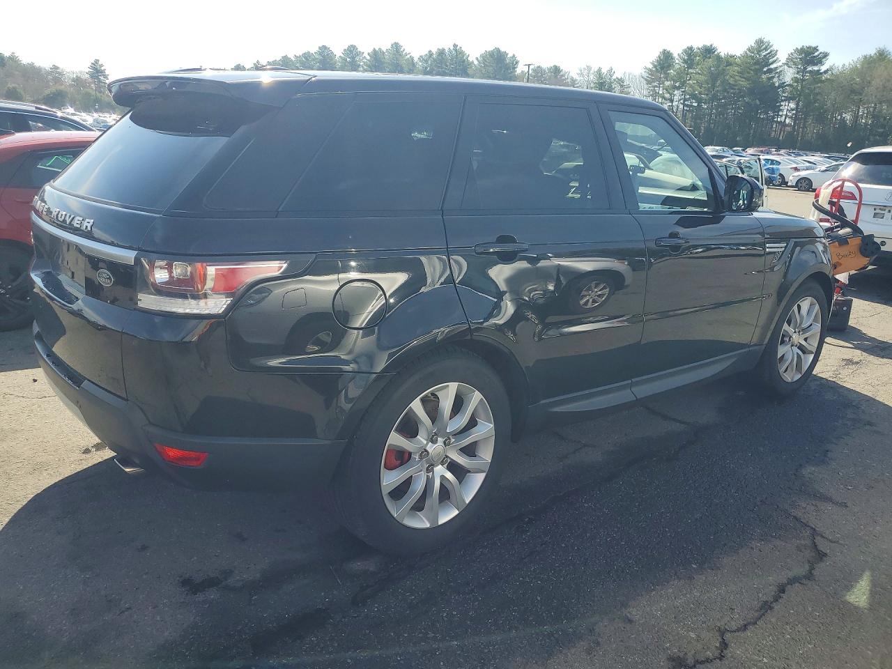 2014 Land Rover Range Rover Sport Hse Black vin: SALWR2WF4EA367453