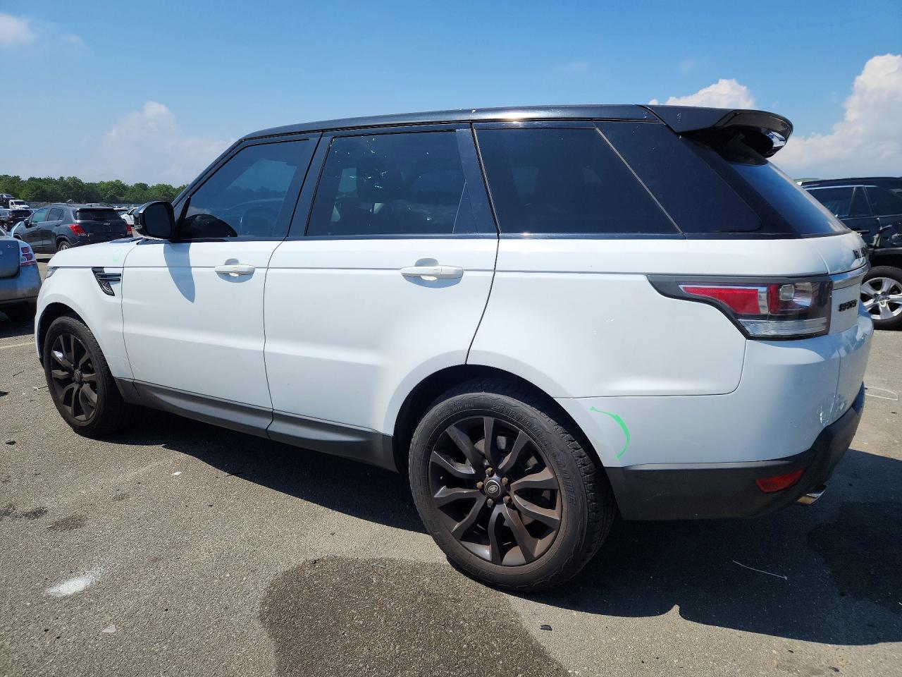 2014 Land Rover Range Rover Sport Hse White vin: SALWR2WF4EA386889