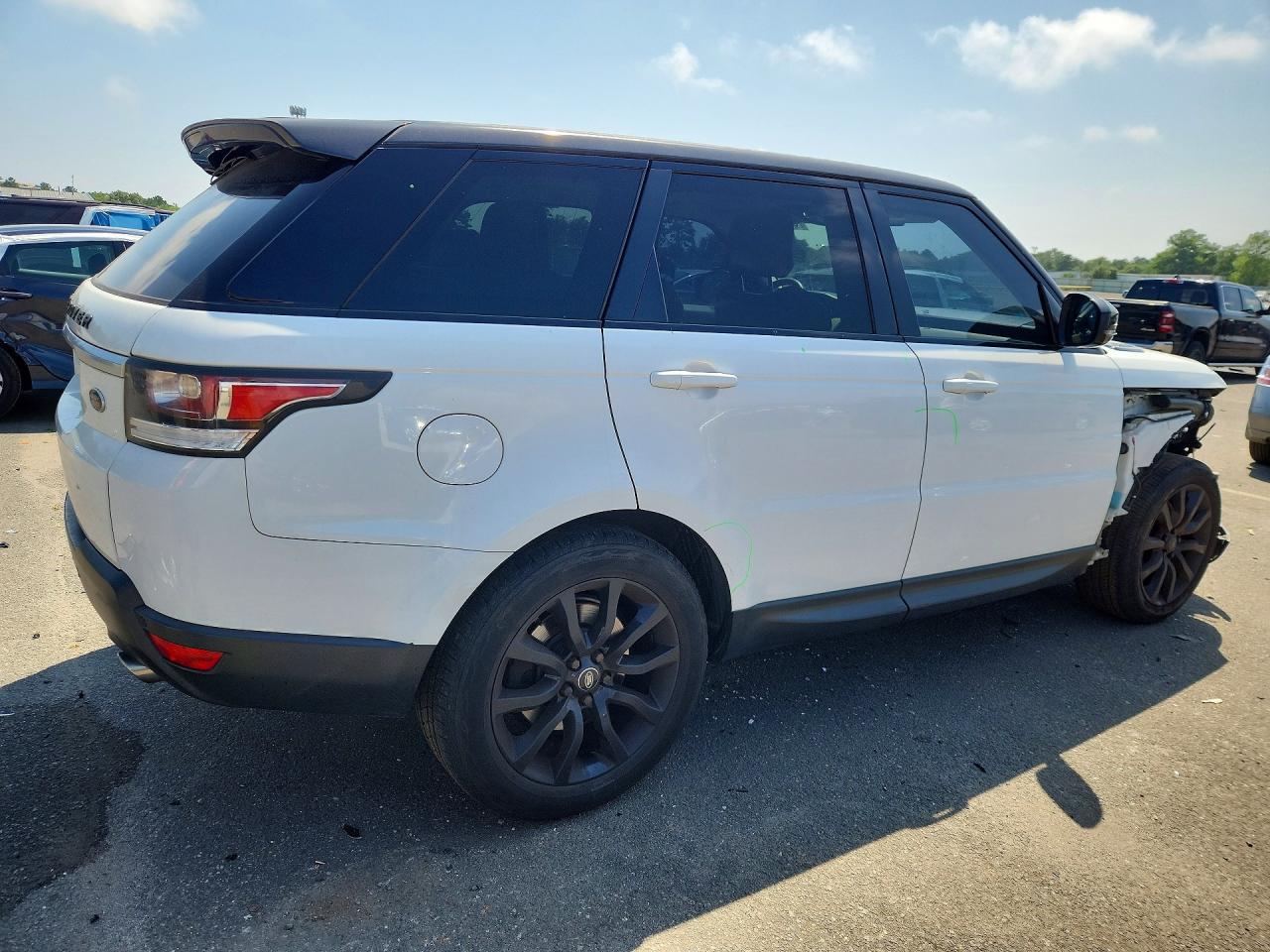 2014 Land Rover Range Rover Sport Hse White vin: SALWR2WF4EA386889