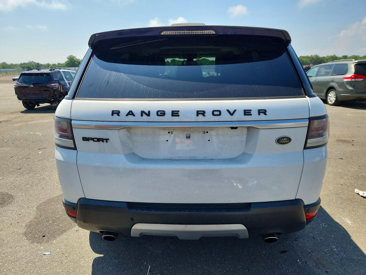 2014 Land Rover Range Rover Sport Hse White vin: SALWR2WF4EA386889