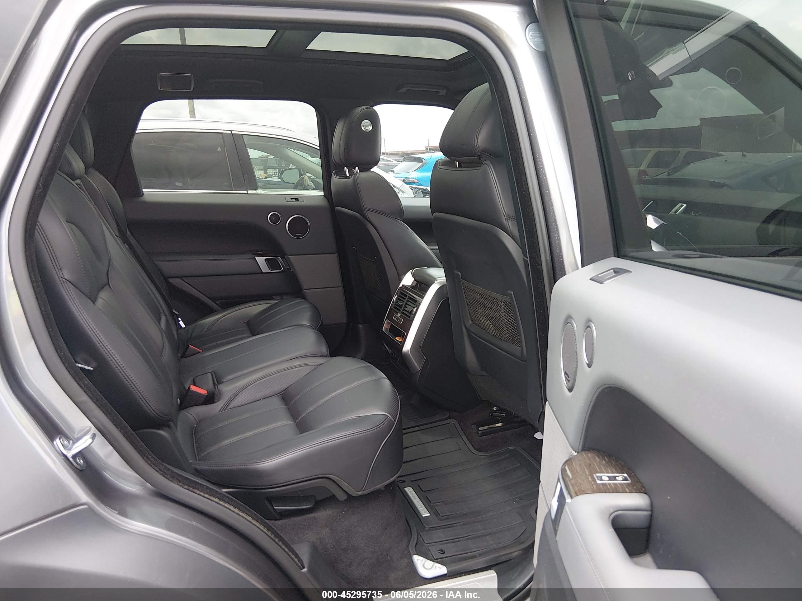 2014 Land Rover Range Rover Sport 3.0l V6 Supercharged Hse Gray vin: SALWR2WF4EA398976
