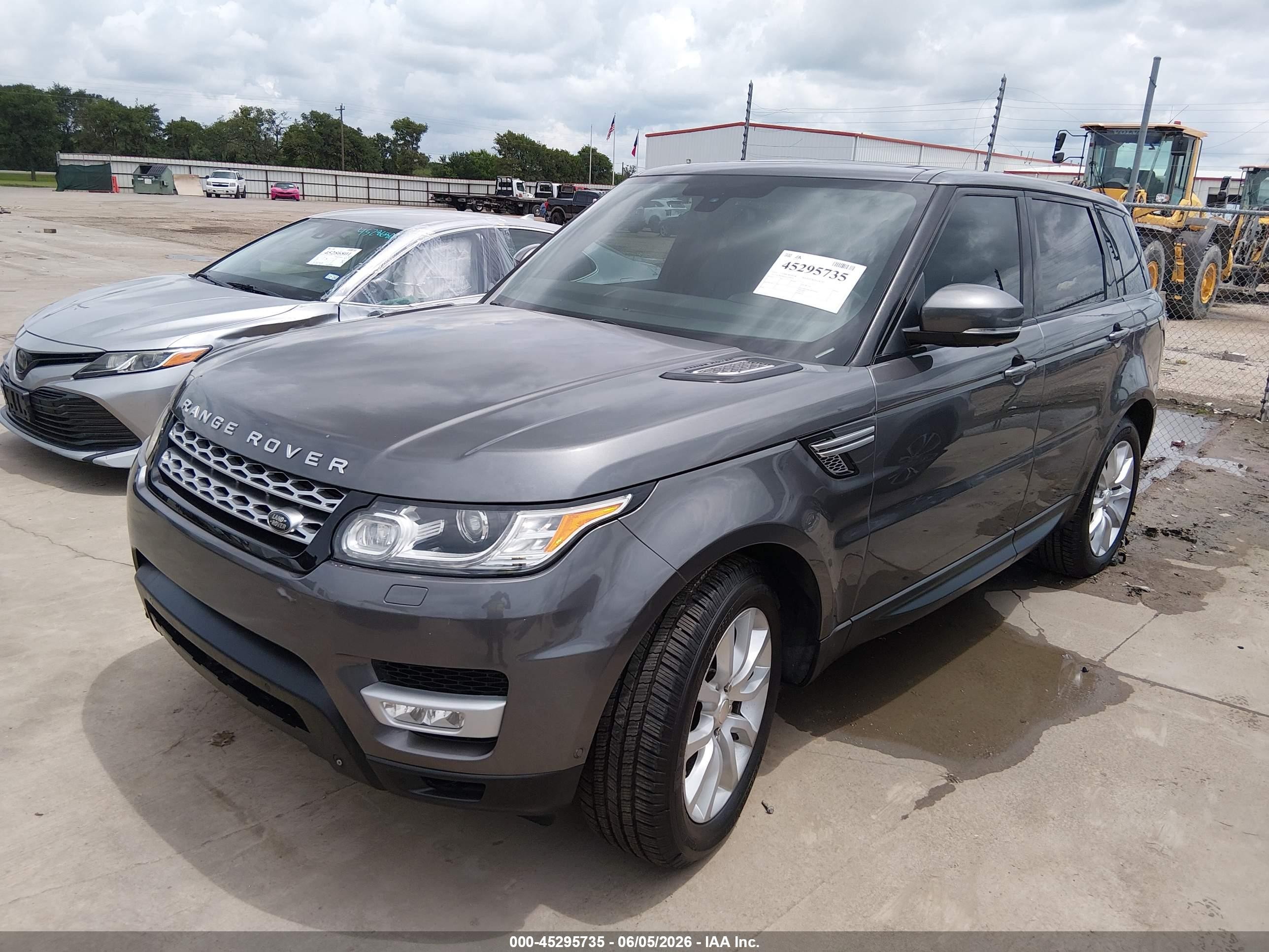 2014 Land Rover Range Rover Sport 3.0l V6 Supercharged Hse Gray vin: SALWR2WF4EA398976