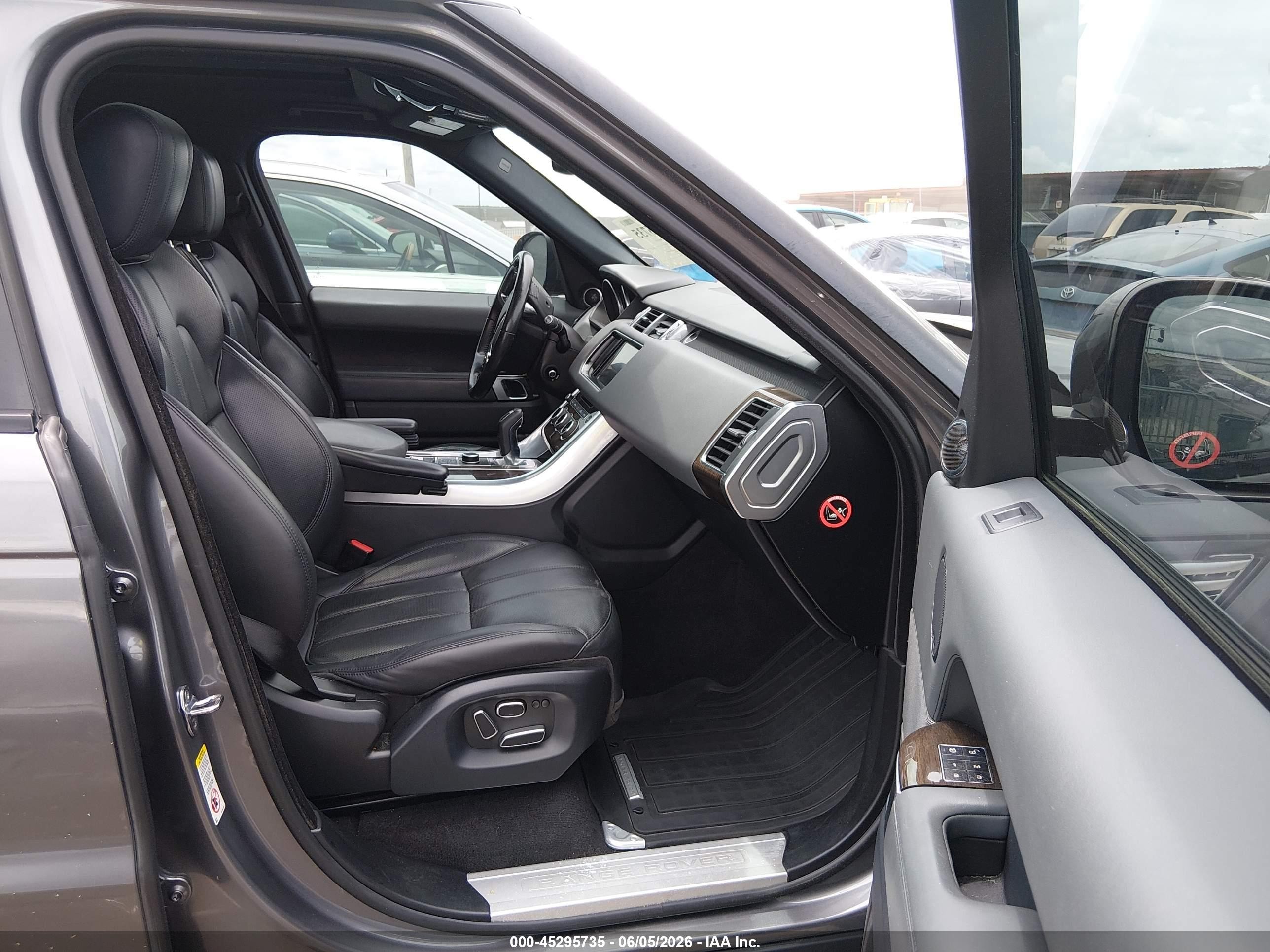2014 Land Rover Range Rover Sport 3.0l V6 Supercharged Hse Gray vin: SALWR2WF4EA398976