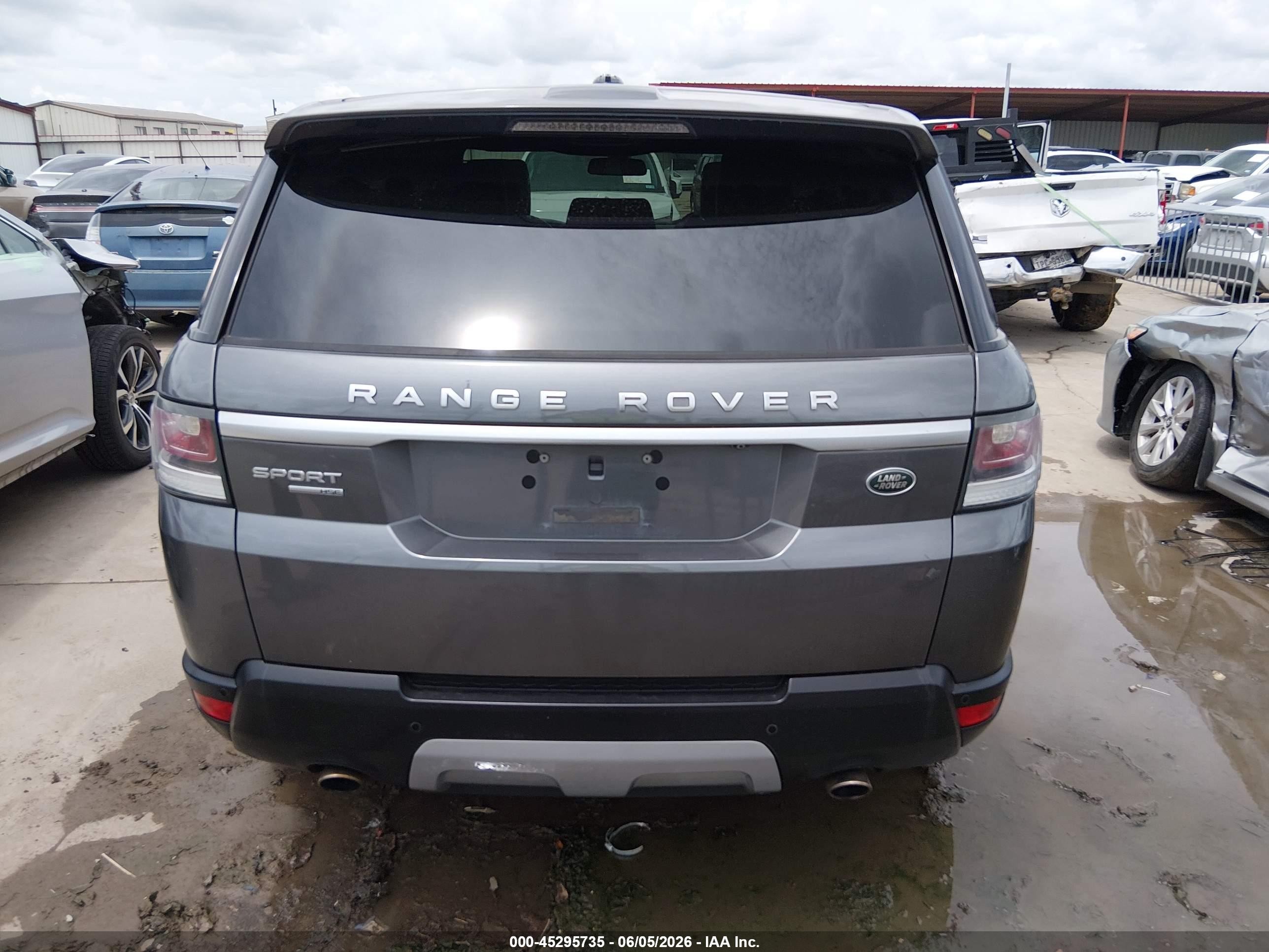 2014 Land Rover Range Rover Sport 3.0l V6 Supercharged Hse Gray vin: SALWR2WF4EA398976