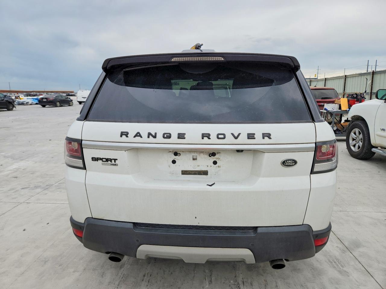 2014 Land Rover Range Rover Sport Hse White vin: SALWR2WF4EA501071