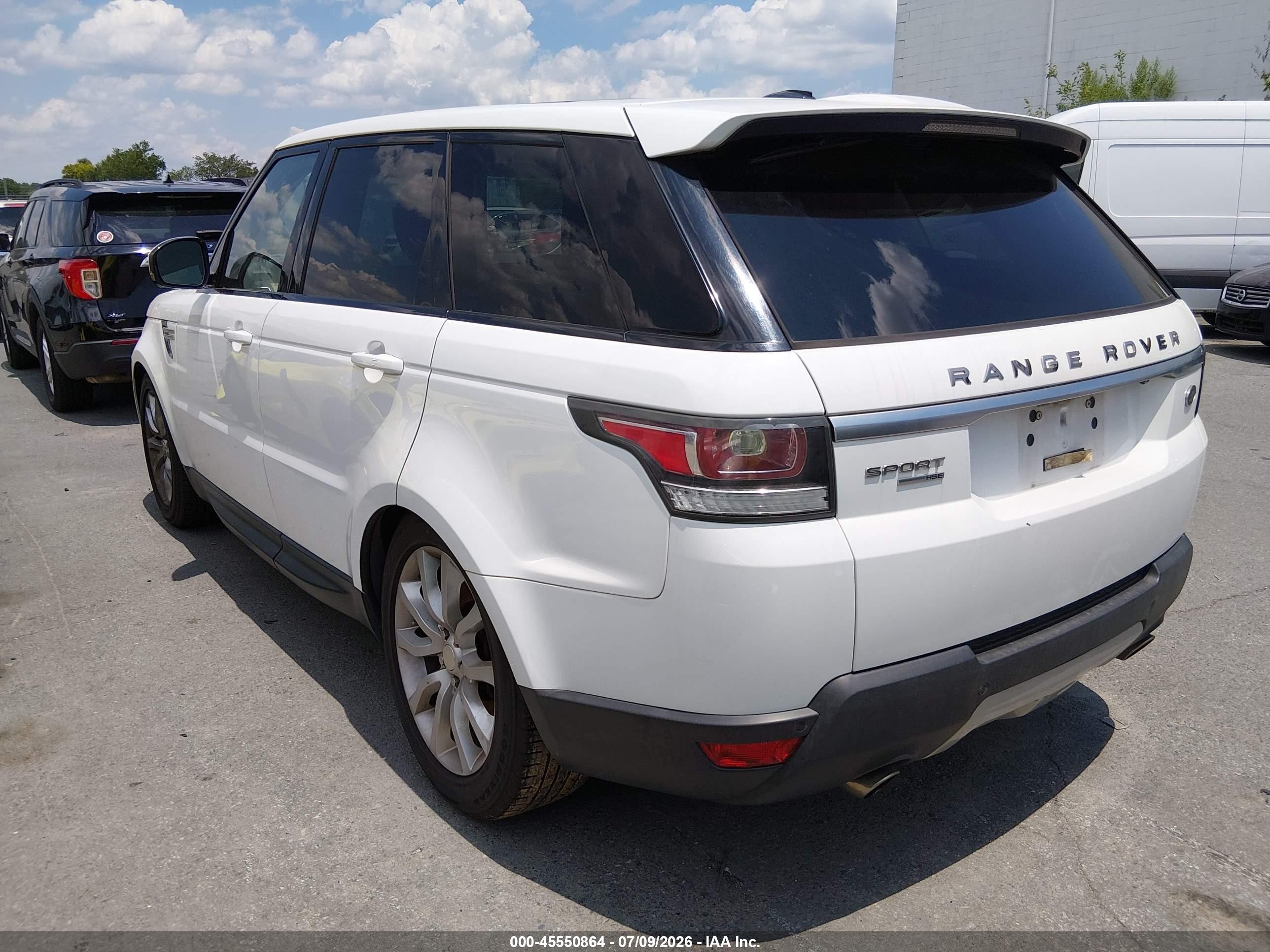 2014 Land Rover Range Rover Sport 3.0l V6 Supercharged Hse White vin: SALWR2WF5EA335322