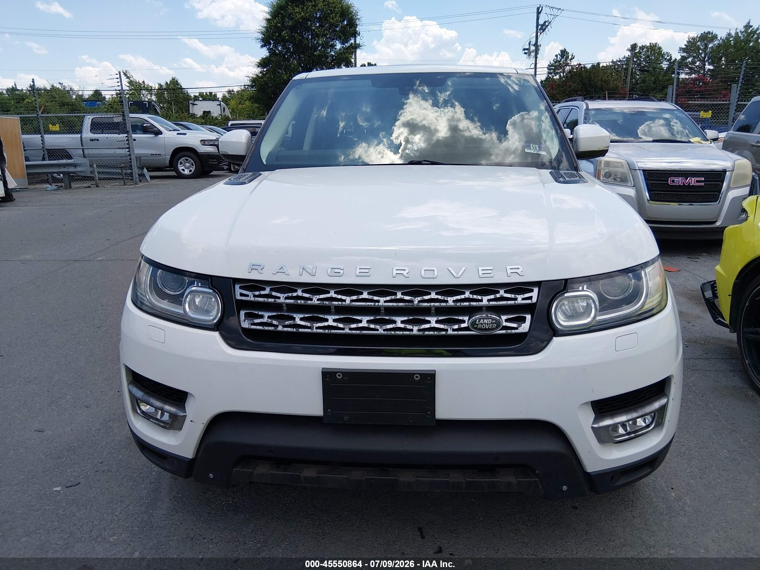 2014 Land Rover Range Rover Sport 3.0l V6 Supercharged Hse White vin: SALWR2WF5EA335322