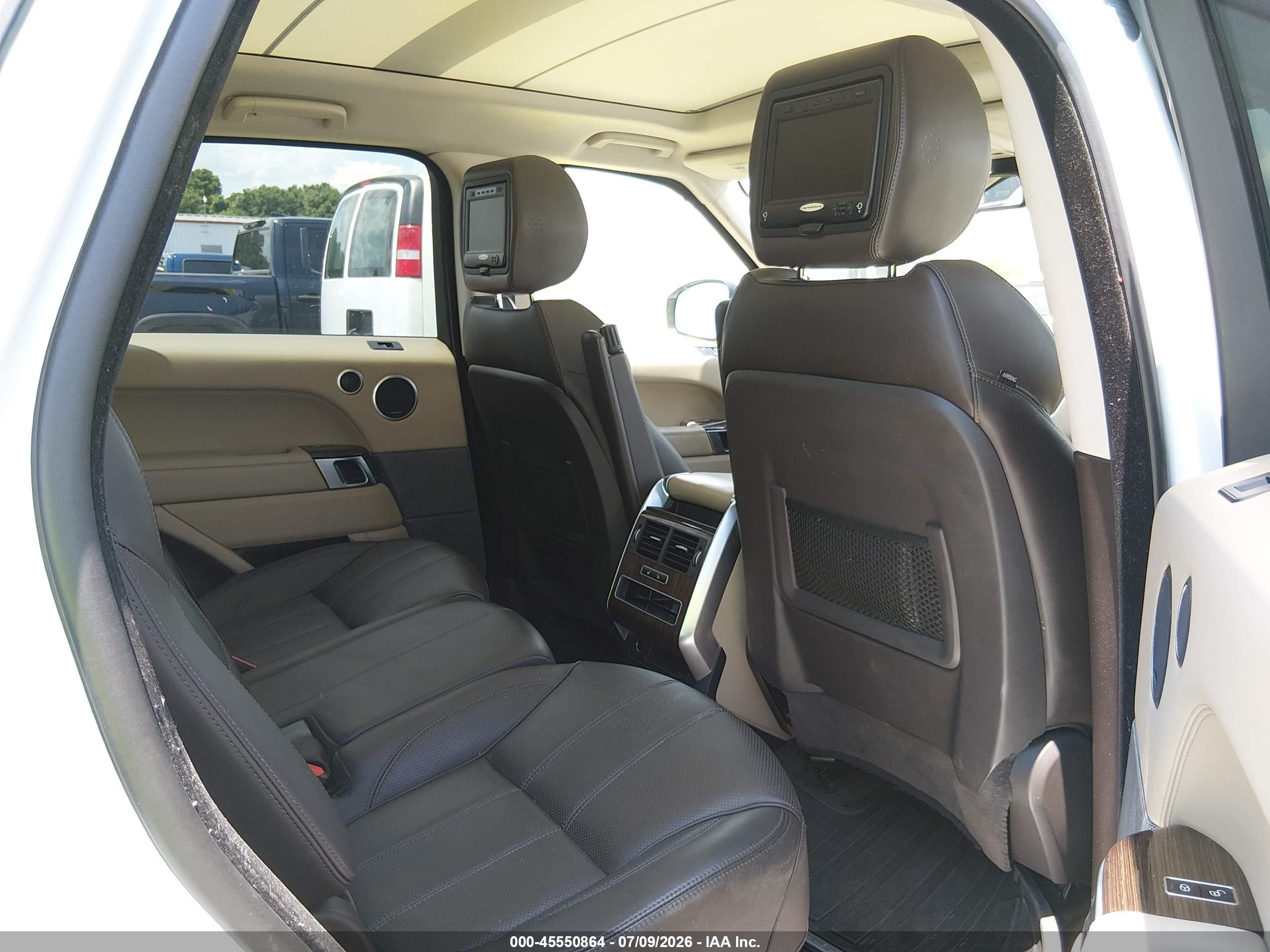 2014 Land Rover Range Rover Sport 3.0l V6 Supercharged Hse White vin: SALWR2WF5EA335322