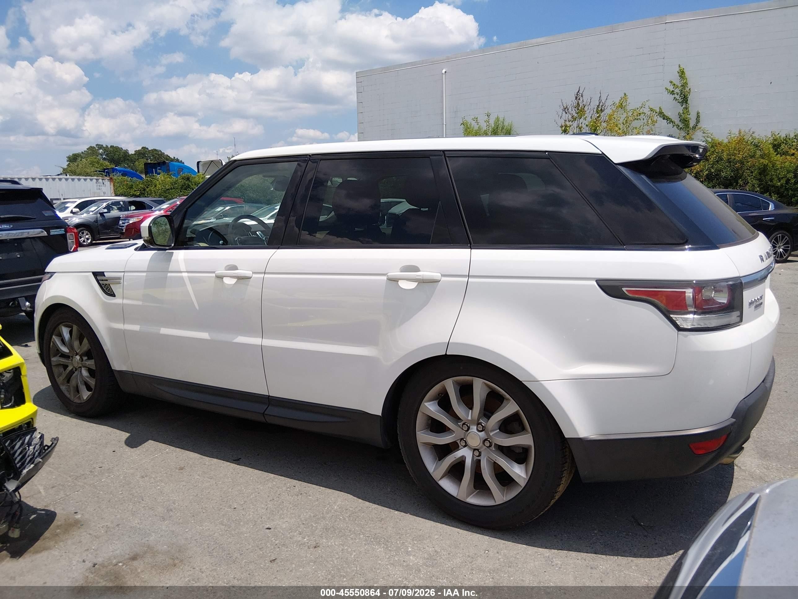 2014 Land Rover Range Rover Sport 3.0l V6 Supercharged Hse White vin: SALWR2WF5EA335322