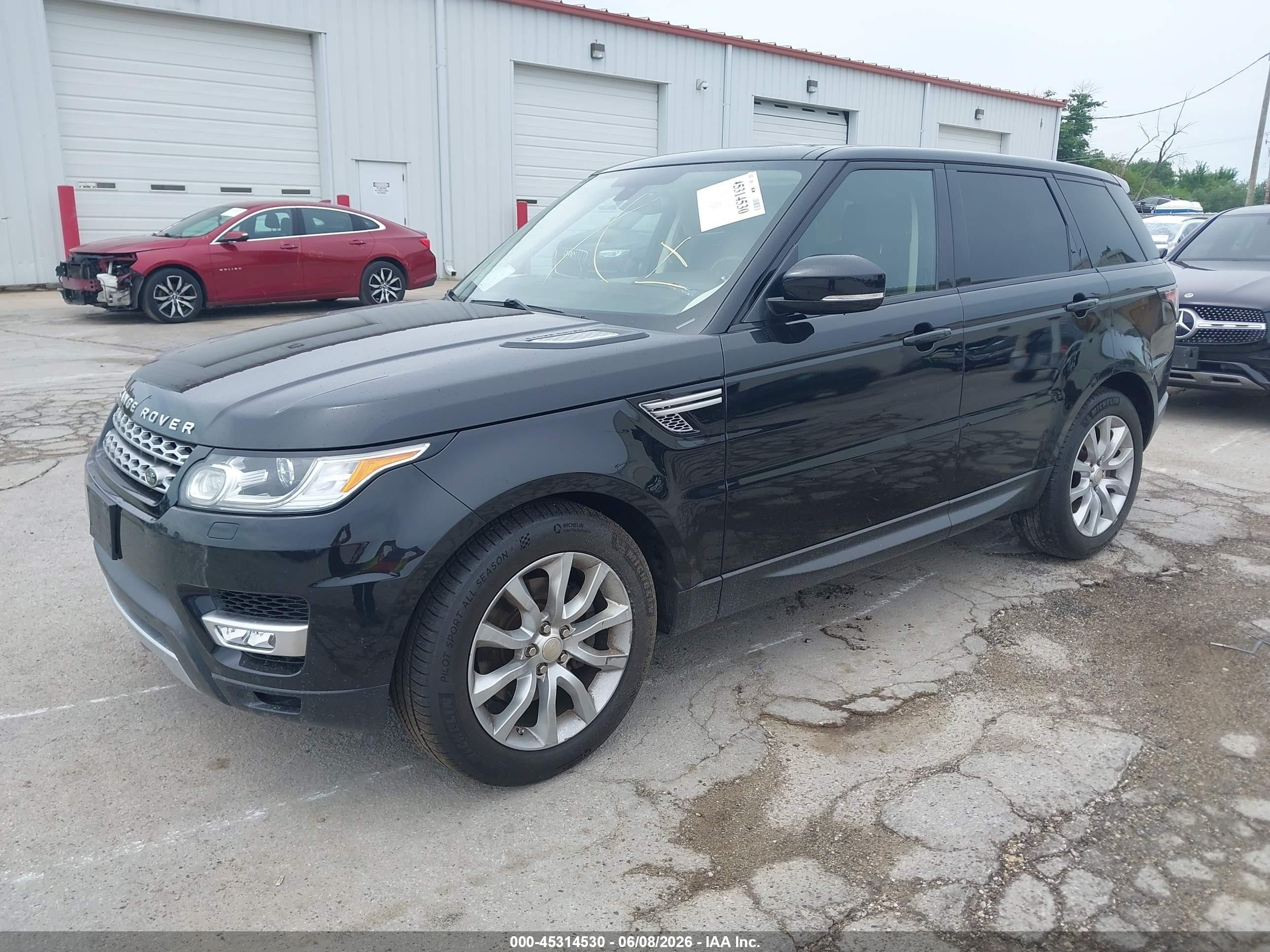 2014 Land Rover Range Rover Sport 3.0l V6 Supercharged Hse Black vin: SALWR2WF5EA381040