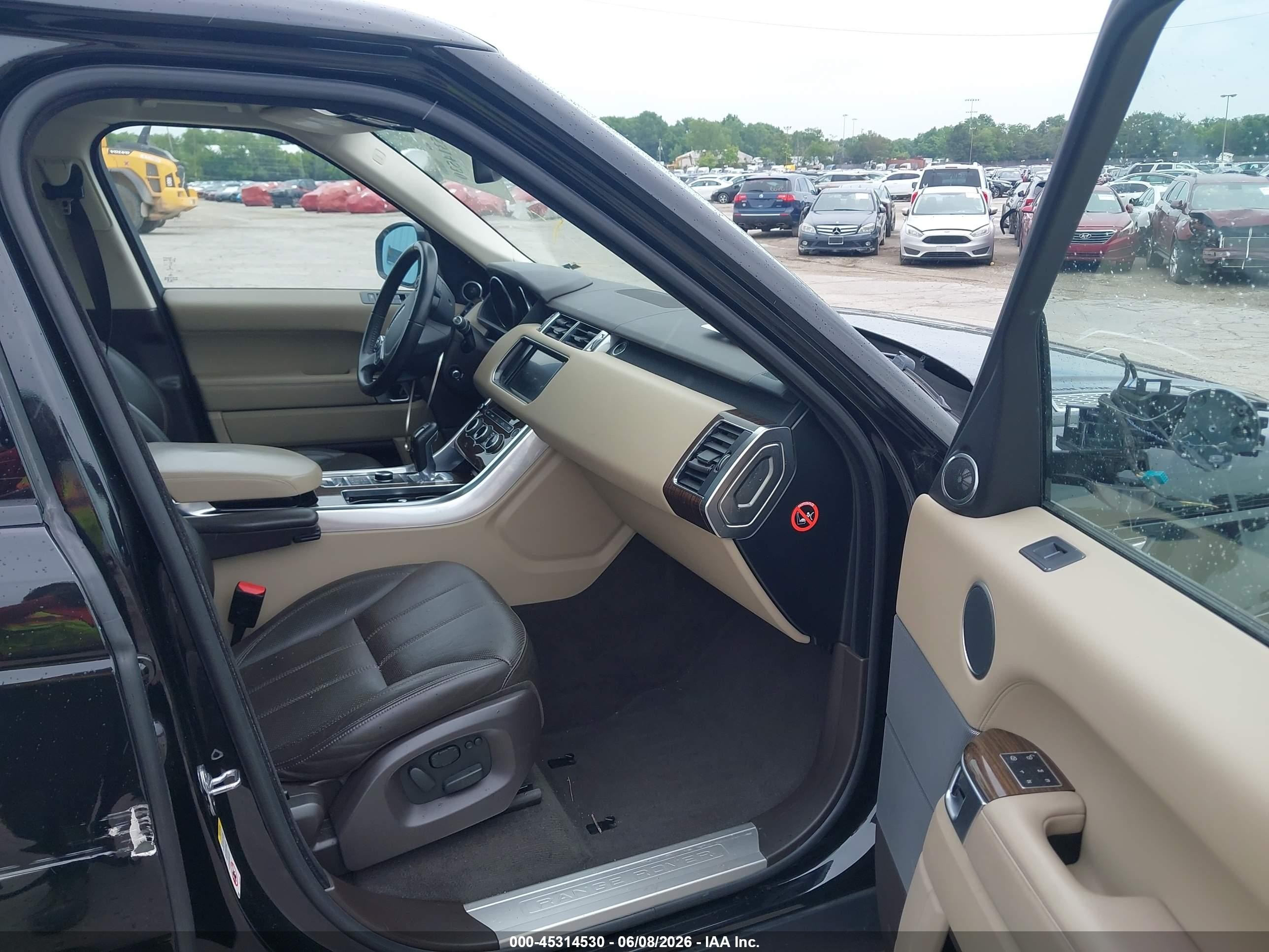 2014 Land Rover Range Rover Sport 3.0l V6 Supercharged Hse Black vin: SALWR2WF5EA381040