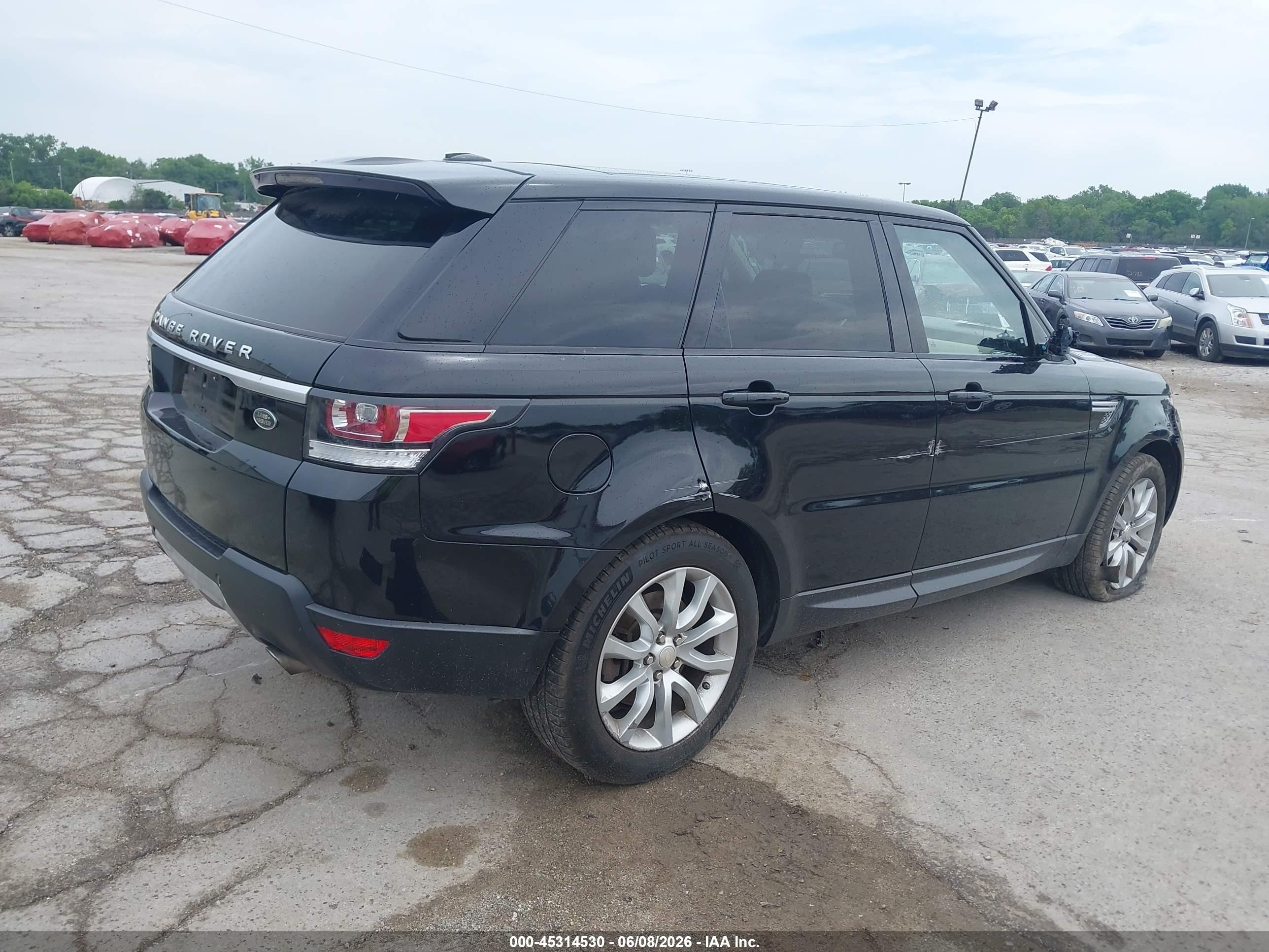 2014 Land Rover Range Rover Sport 3.0l V6 Supercharged Hse Black vin: SALWR2WF5EA381040