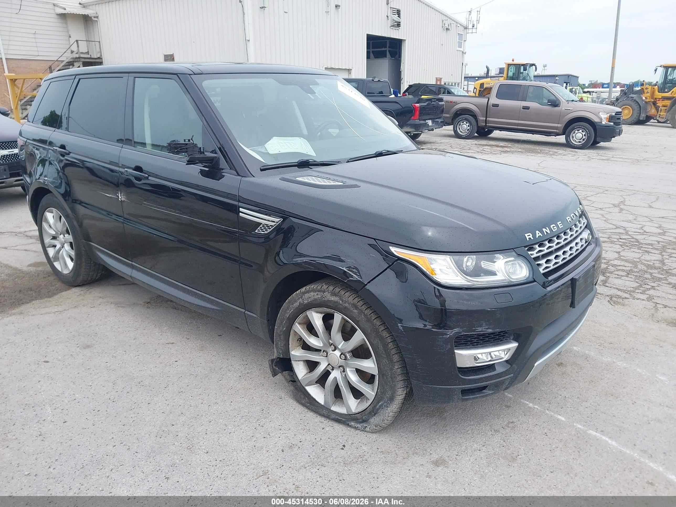 2014 Land Rover Range Rover Sport 3.0l V6 Supercharged Hse Black vin: SALWR2WF5EA381040