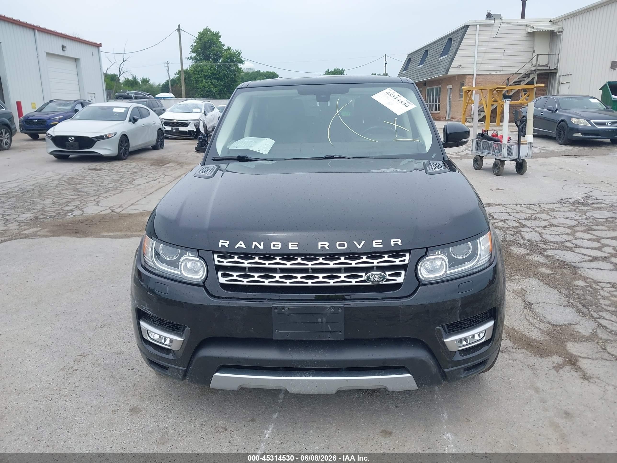 2014 Land Rover Range Rover Sport 3.0l V6 Supercharged Hse Black vin: SALWR2WF5EA381040
