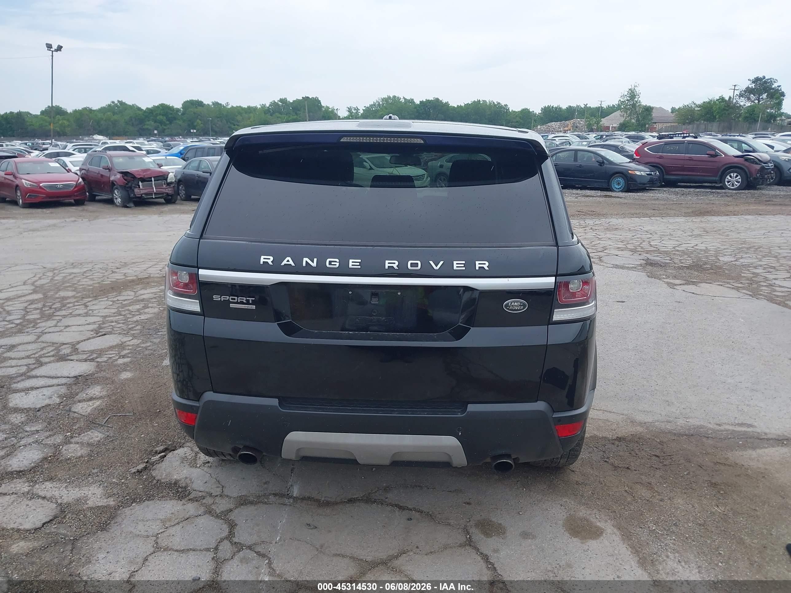 2014 Land Rover Range Rover Sport 3.0l V6 Supercharged Hse Black vin: SALWR2WF5EA381040