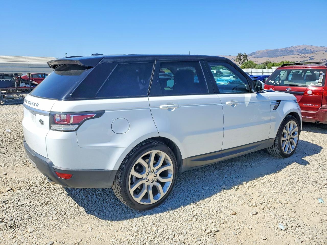 2014 Land Rover Range Rover Sport Hse White vin: SALWR2WF5EA391681