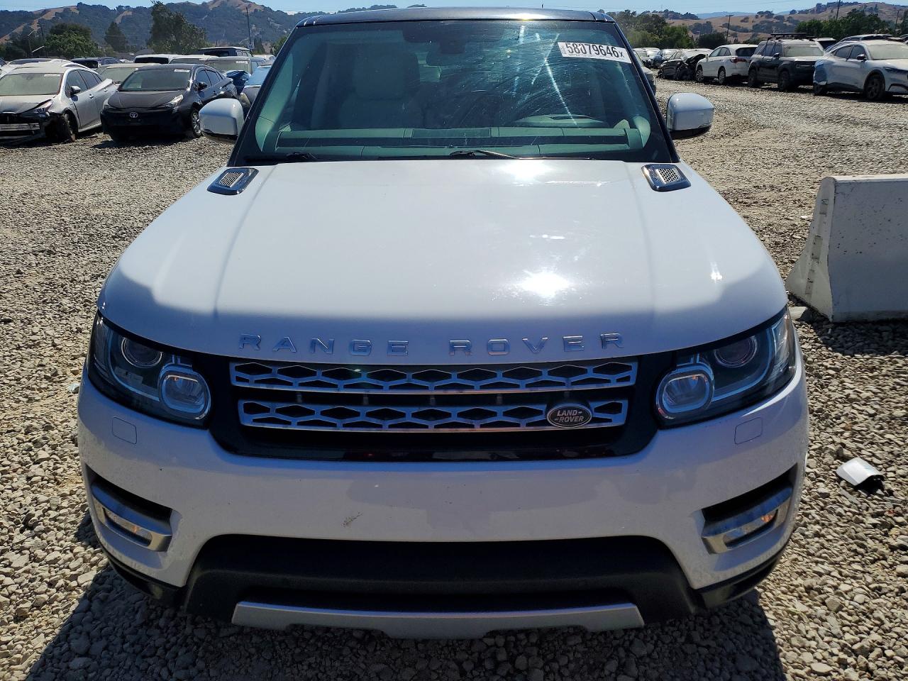 2014 Land Rover Range Rover Sport Hse White vin: SALWR2WF5EA391681