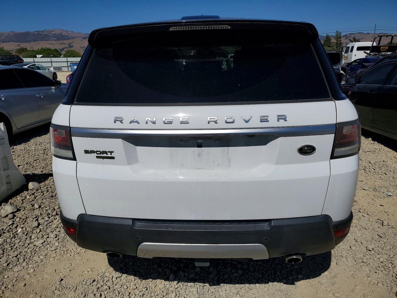 2014 Land Rover Range Rover Sport Hse White vin: SALWR2WF5EA391681