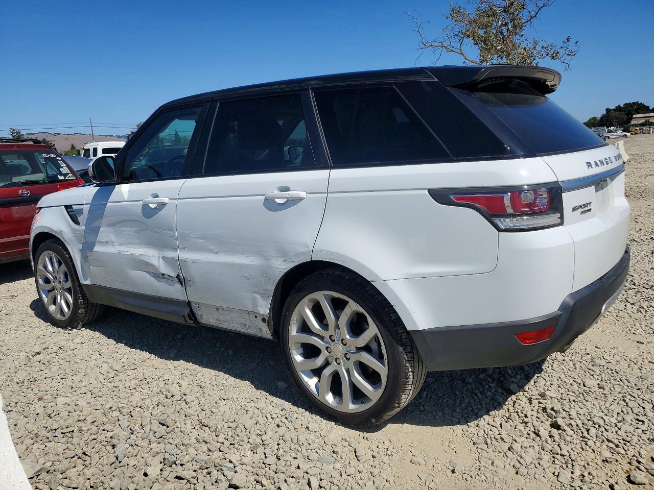 2014 Land Rover Range Rover Sport Hse White vin: SALWR2WF5EA391681