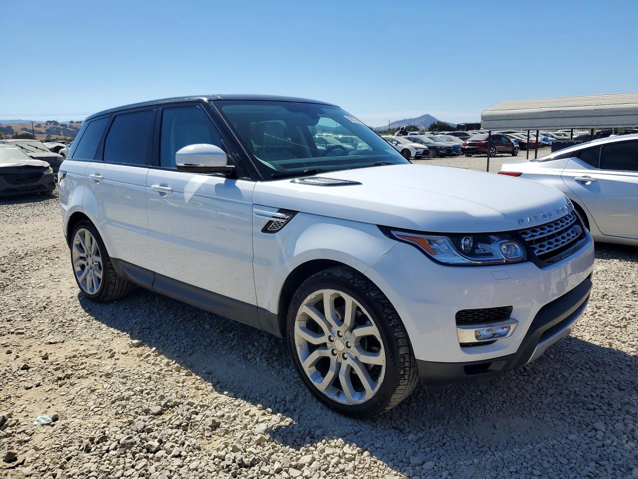 2014 Land Rover Range Rover Sport Hse White vin: SALWR2WF5EA391681