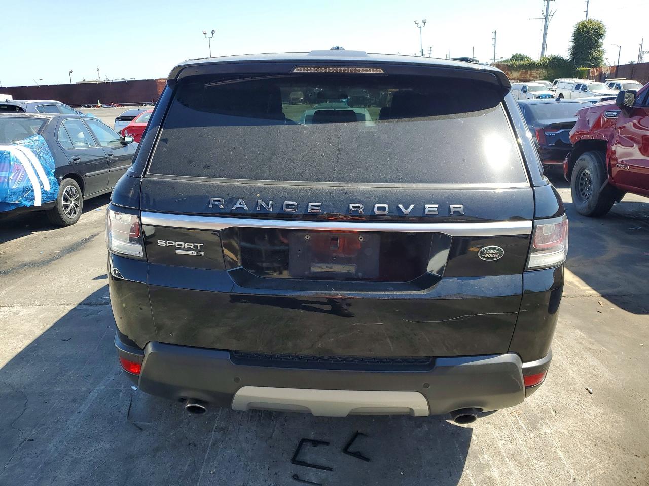 2014 Land Rover Range Rover Sport Hse Black vin: SALWR2WF6EA330923
