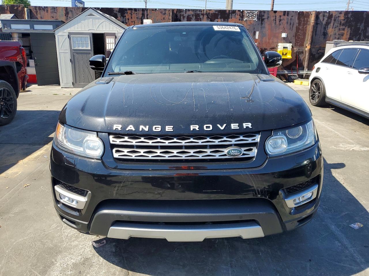 2014 Land Rover Range Rover Sport Hse Black vin: SALWR2WF6EA330923