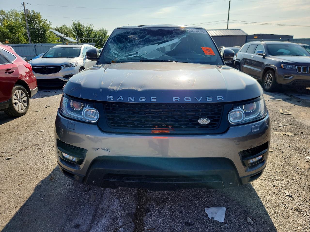 2014 Land Rover Range Rover Sport Hse Gray vin: SALWR2WF6EA387977