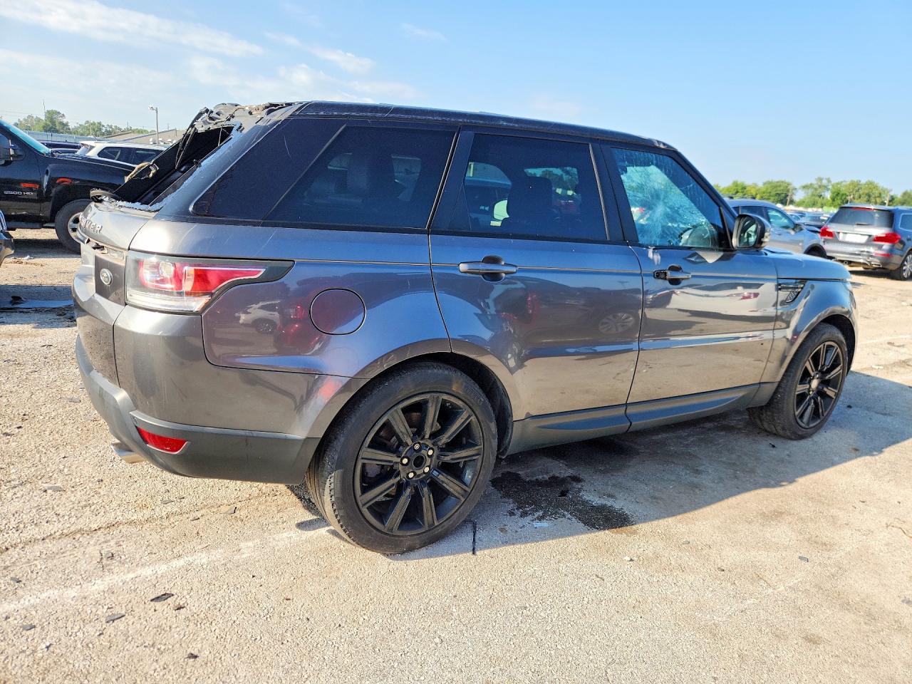 2014 Land Rover Range Rover Sport Hse Gray vin: SALWR2WF6EA387977