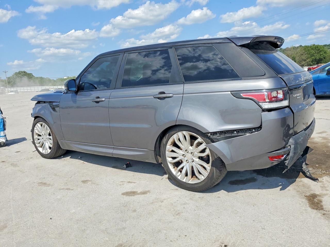 2014 Land Rover Range Rover Sport Hse Серый vin: SALWR2WF6EA390460