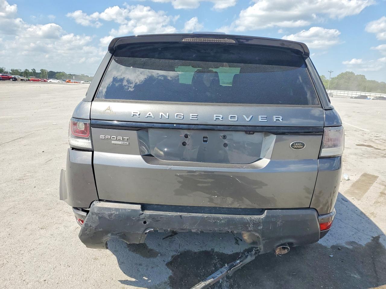 2014 Land Rover Range Rover Sport Hse Серый vin: SALWR2WF6EA390460