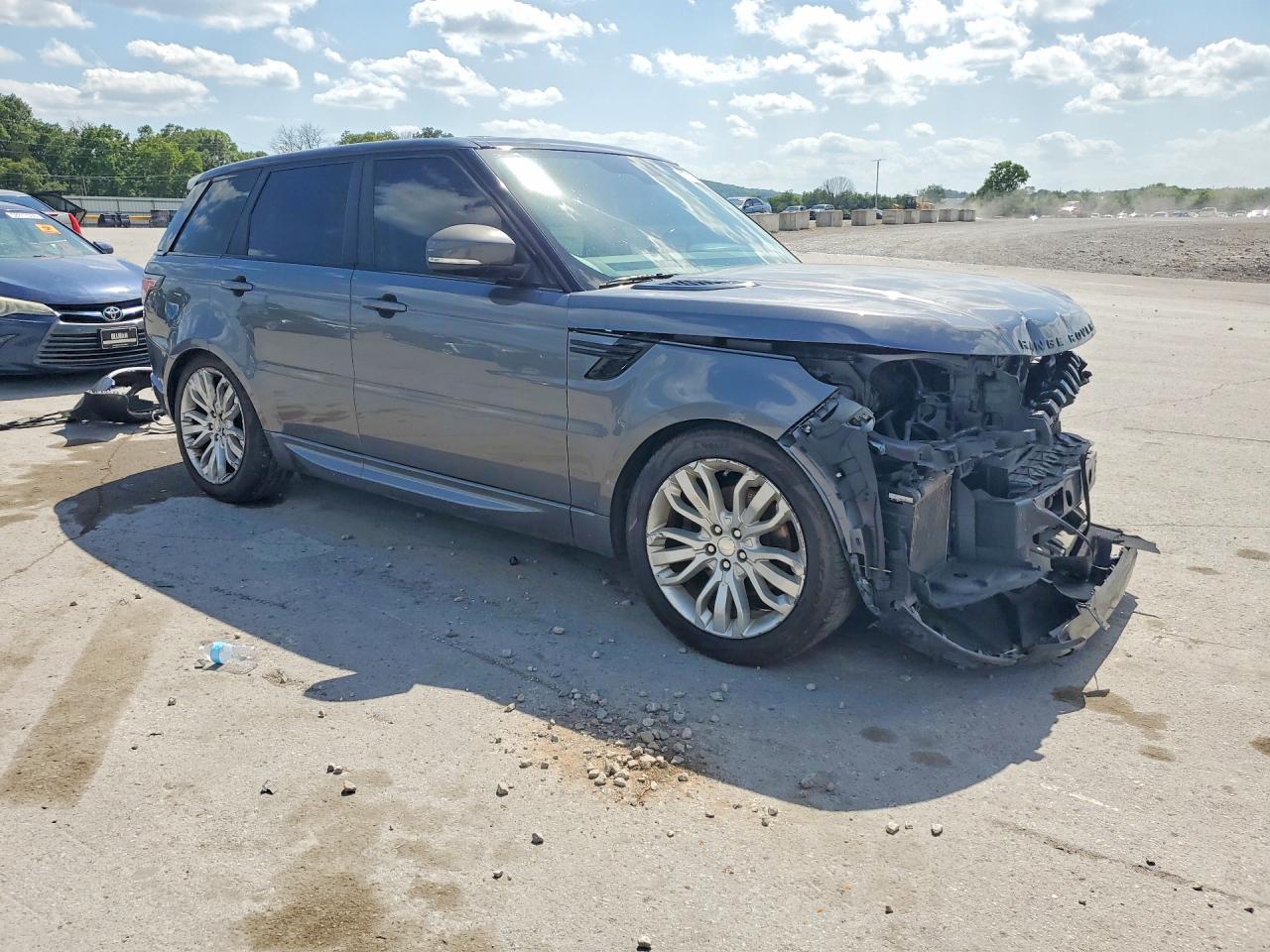 2014 Land Rover Range Rover Sport Hse Серый vin: SALWR2WF6EA390460