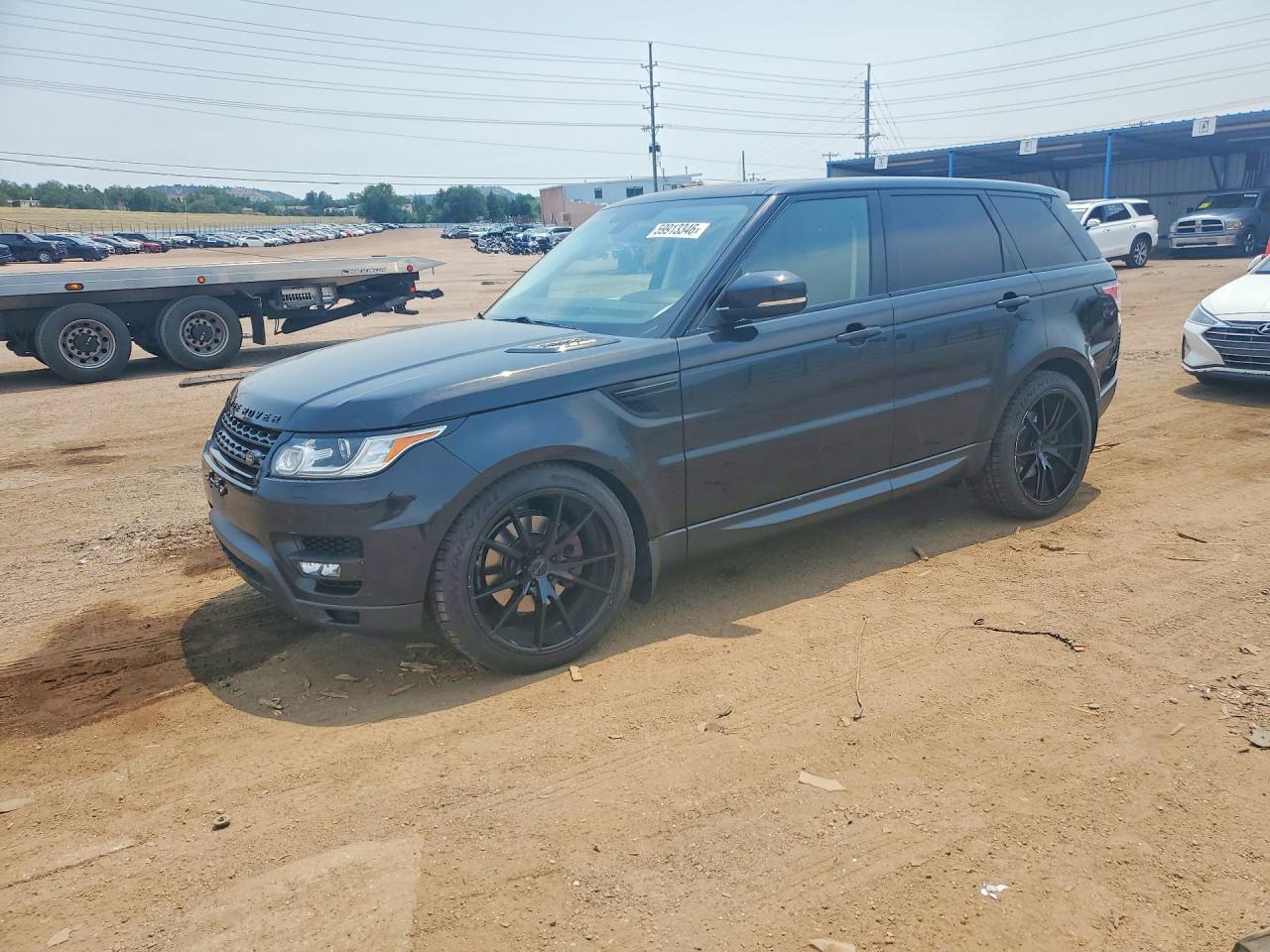 2014 Land Rover Range Rover Sport Hse Black vin: SALWR2WF7EA326220