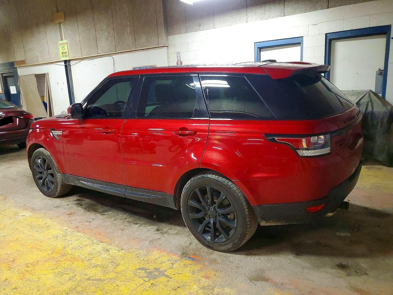 2014 Land Rover Range Rover Sport Hse Red vin: SALWR2WF7EA328839