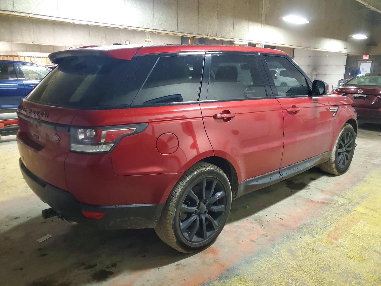 2014 Land Rover Range Rover Sport Hse Red vin: SALWR2WF7EA328839