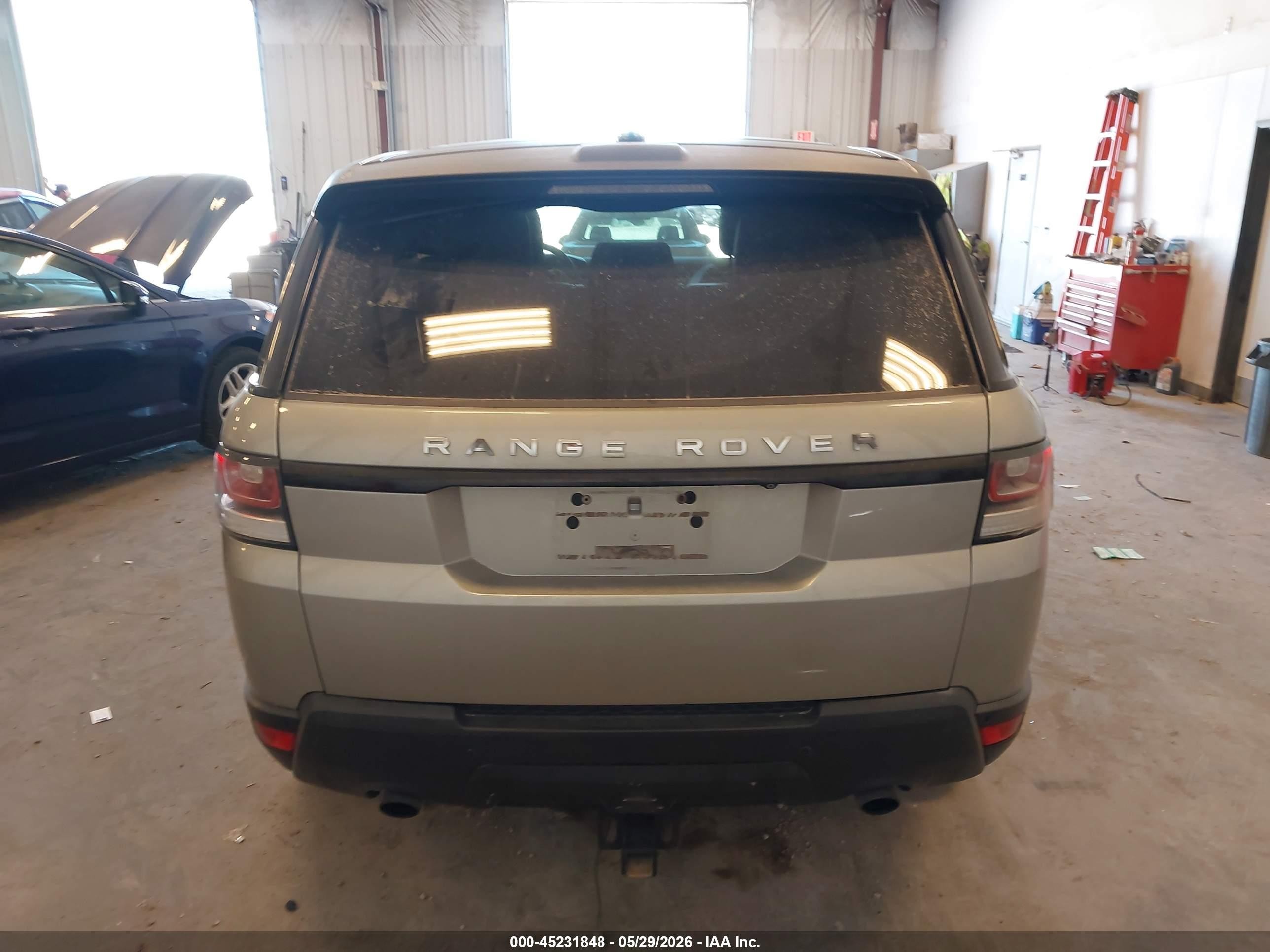 2014 Land Rover Range Rover Sport 3.0l V6 Supercharged Hse Silver vin: SALWR2WF7EA331191