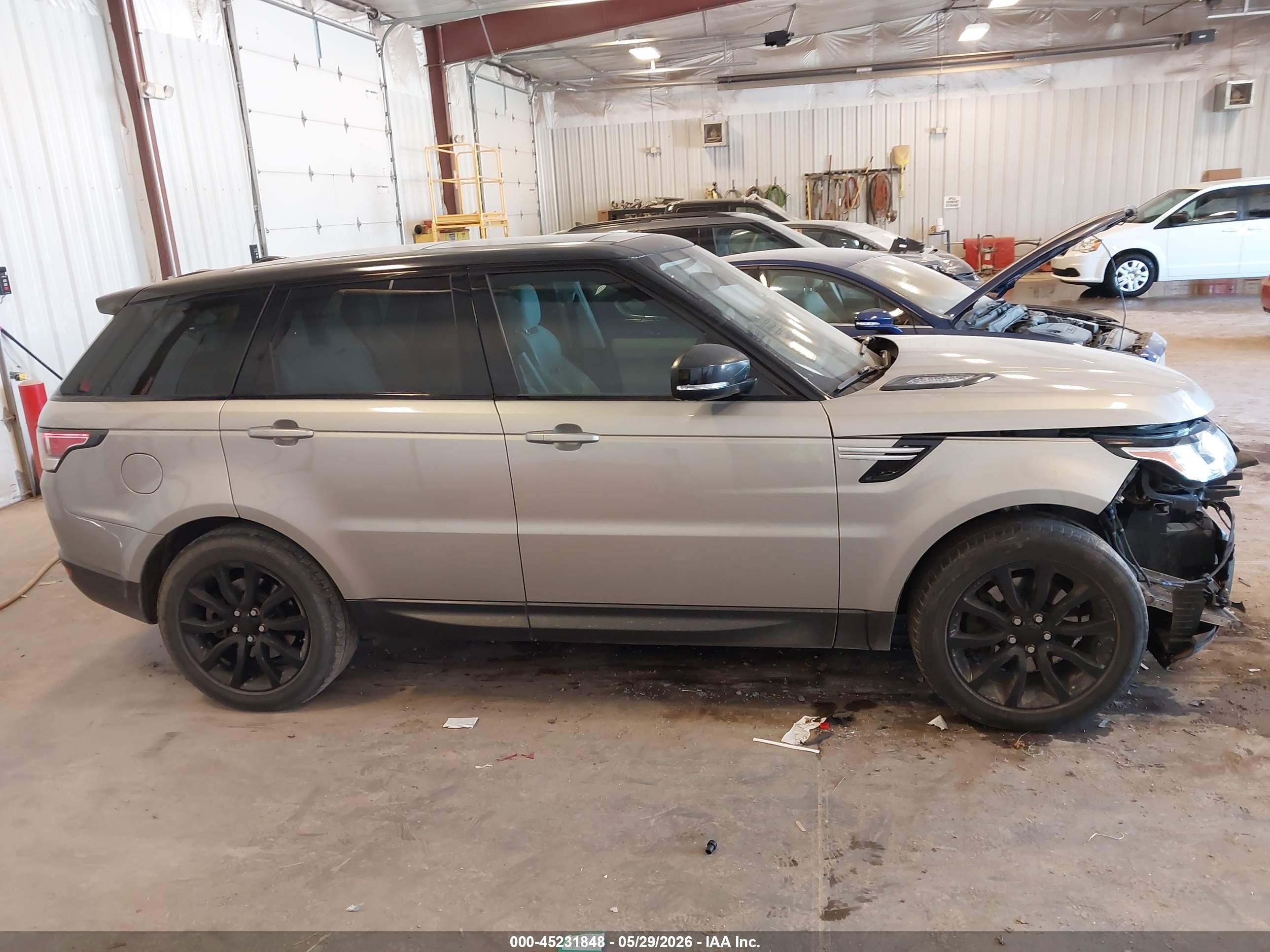 2014 Land Rover Range Rover Sport 3.0l V6 Supercharged Hse Silver vin: SALWR2WF7EA331191