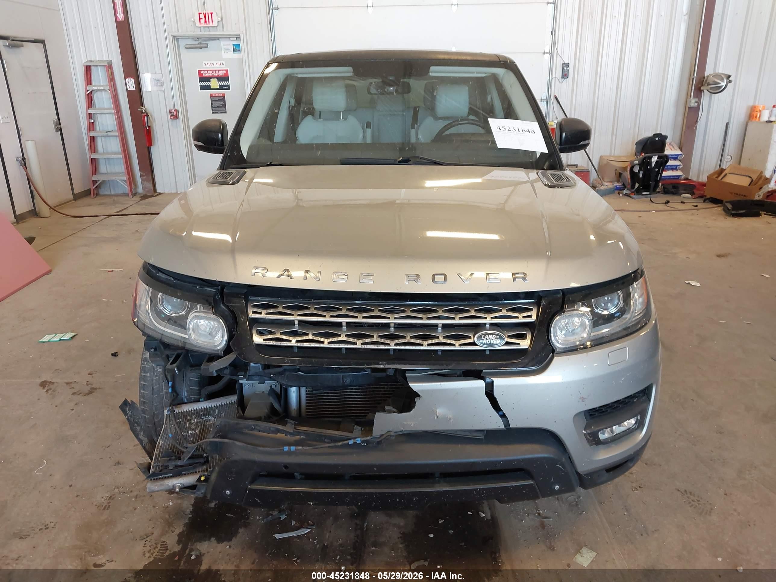 2014 Land Rover Range Rover Sport 3.0l V6 Supercharged Hse Silver vin: SALWR2WF7EA331191