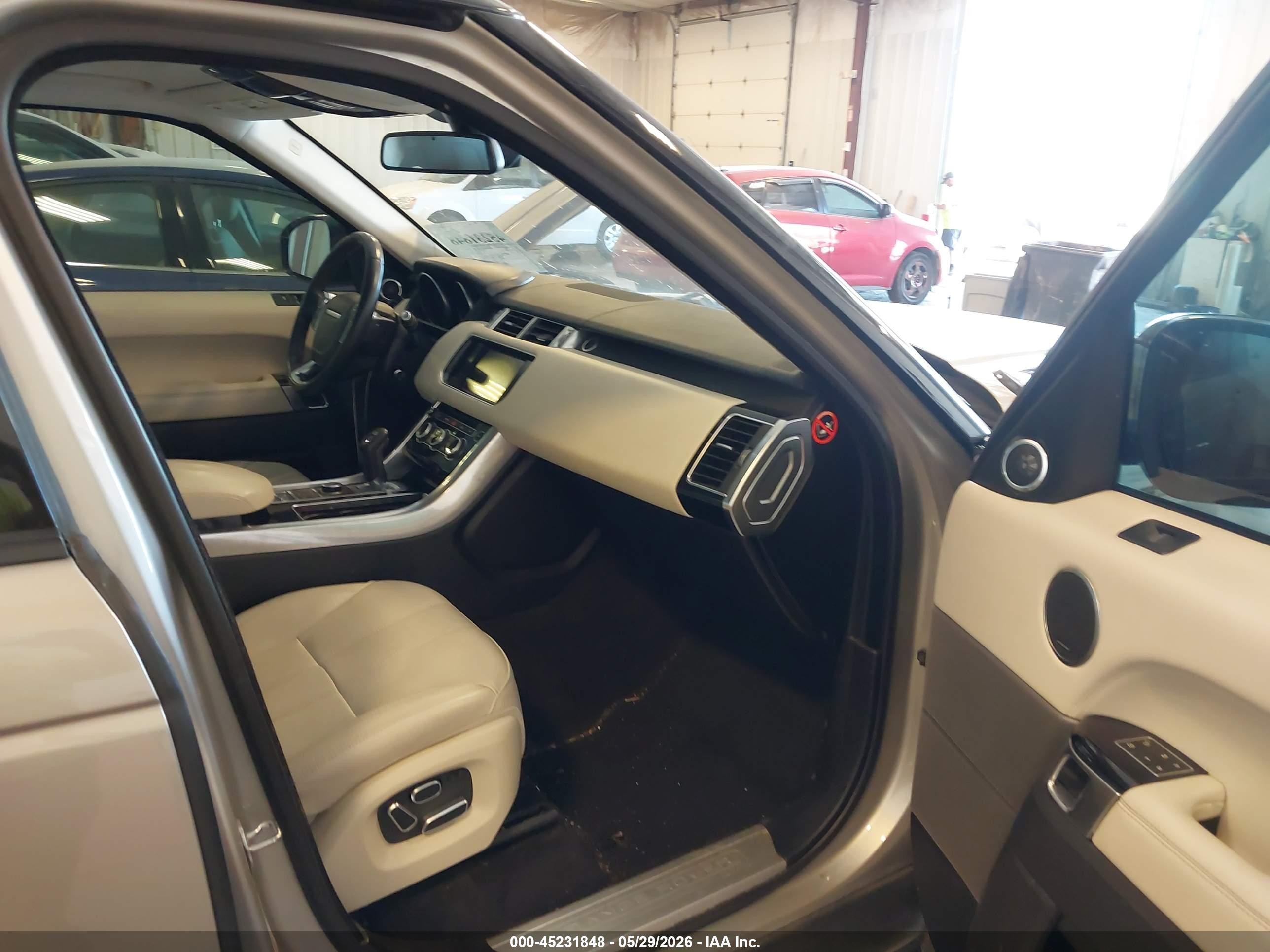 2014 Land Rover Range Rover Sport 3.0l V6 Supercharged Hse Silver vin: SALWR2WF7EA331191