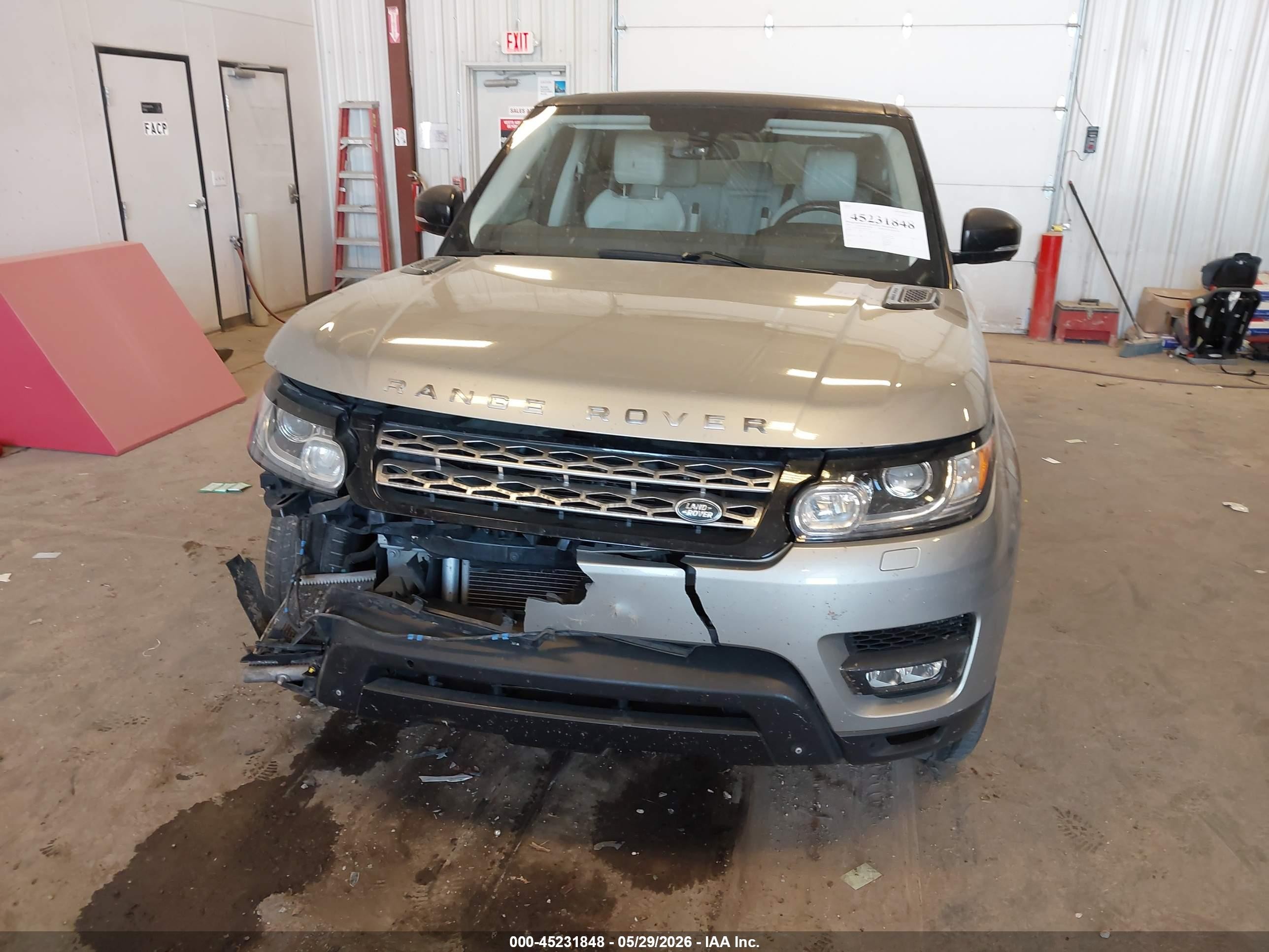 2014 Land Rover Range Rover Sport 3.0l V6 Supercharged Hse Silver vin: SALWR2WF7EA331191