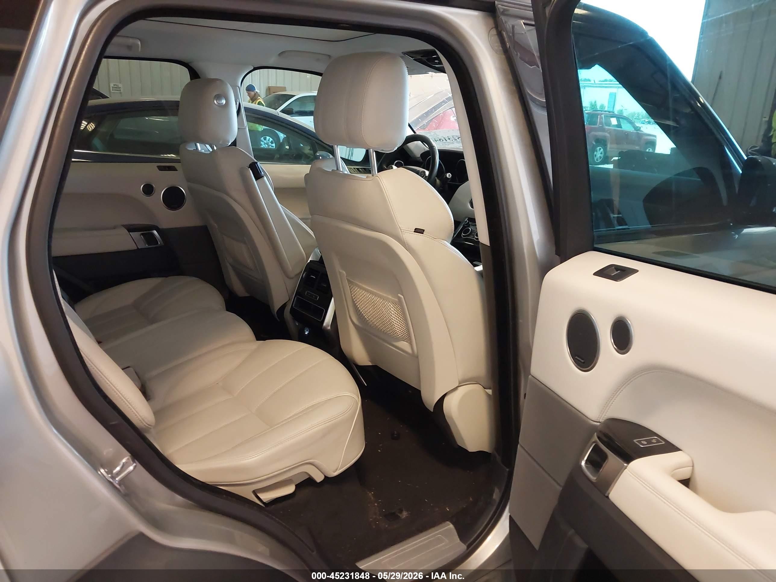 2014 Land Rover Range Rover Sport 3.0l V6 Supercharged Hse Silver vin: SALWR2WF7EA331191