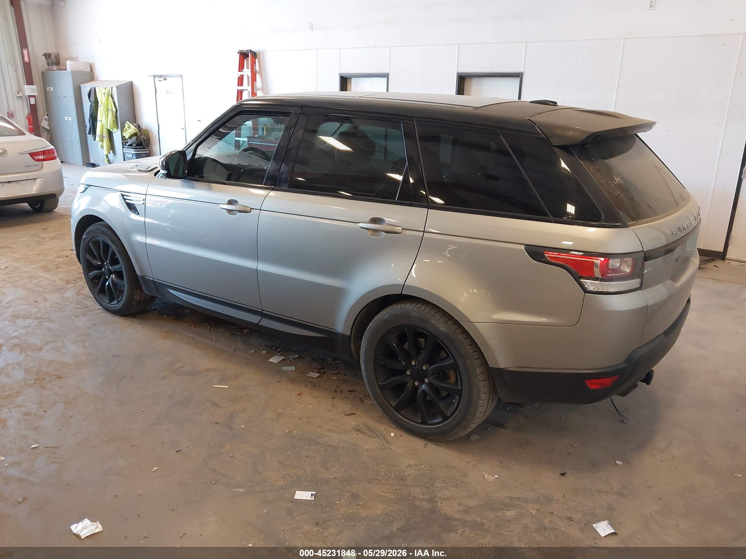 2014 Land Rover Range Rover Sport 3.0l V6 Supercharged Hse Silver vin: SALWR2WF7EA331191