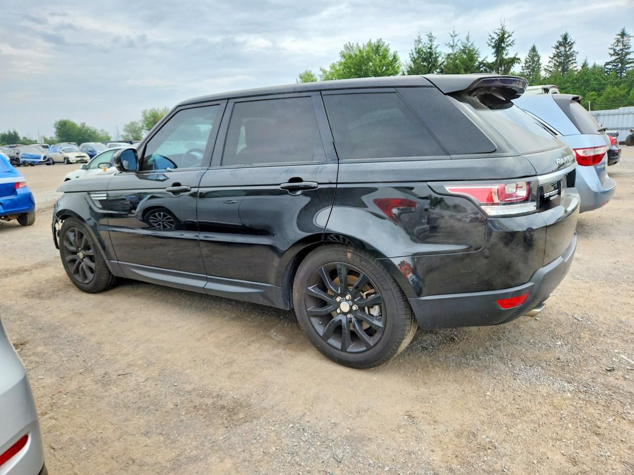 2014 Land Rover Range Rover Sport Hse Black vin: SALWR2WF7EA383694