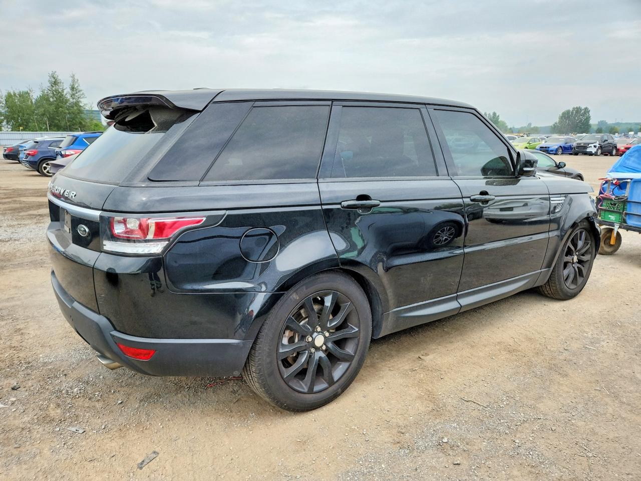2014 Land Rover Range Rover Sport Hse Black vin: SALWR2WF7EA383694