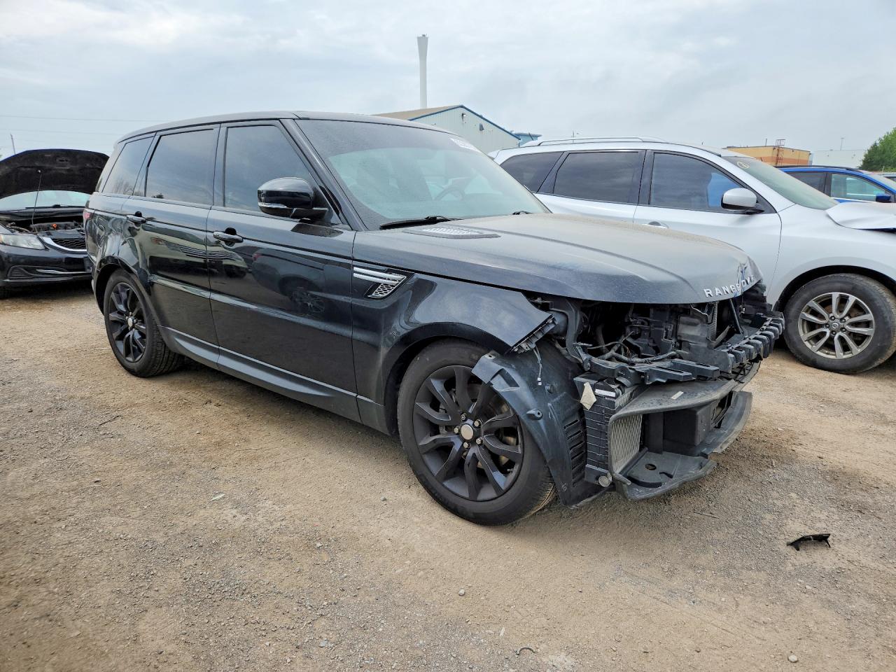 2014 Land Rover Range Rover Sport Hse Black vin: SALWR2WF7EA383694