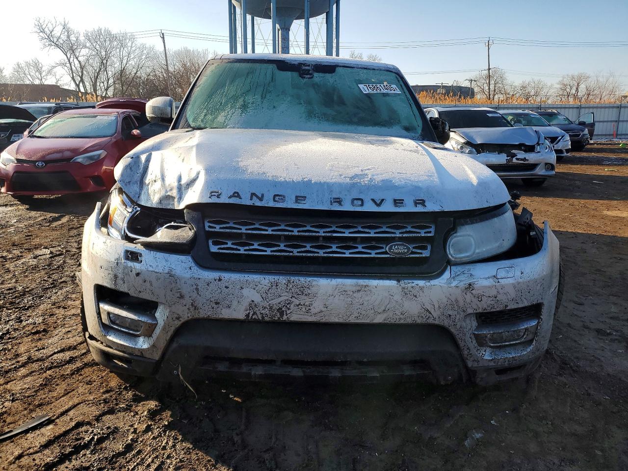 2014 Land Rover Range Rover Sport Hse Silver vin: SALWR2WF8EA357024