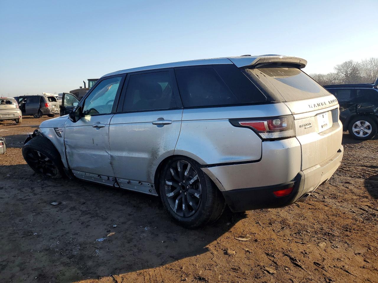 2014 Land Rover Range Rover Sport Hse Silver vin: SALWR2WF8EA357024