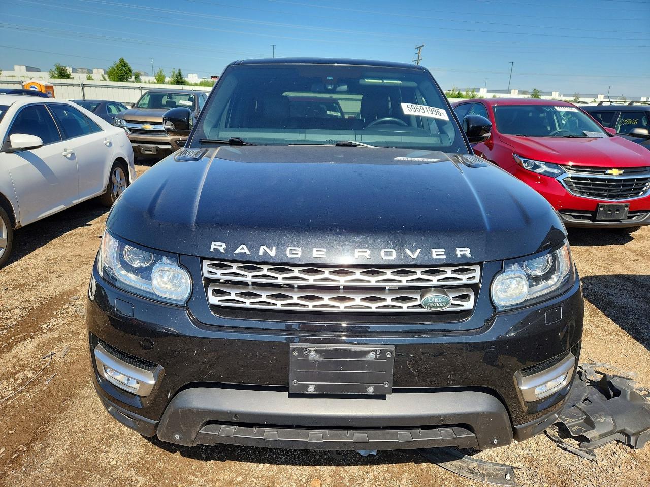 2014 Land Rover Range Rover Sport Hse Black vin: SALWR2WF8EA374860