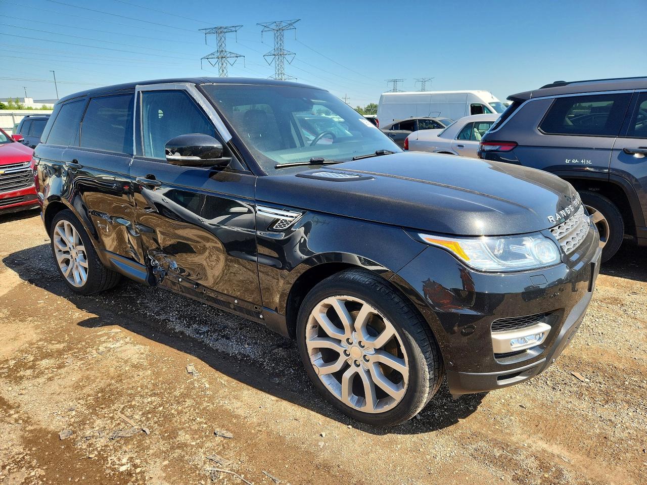 2014 Land Rover Range Rover Sport Hse Black vin: SALWR2WF8EA374860