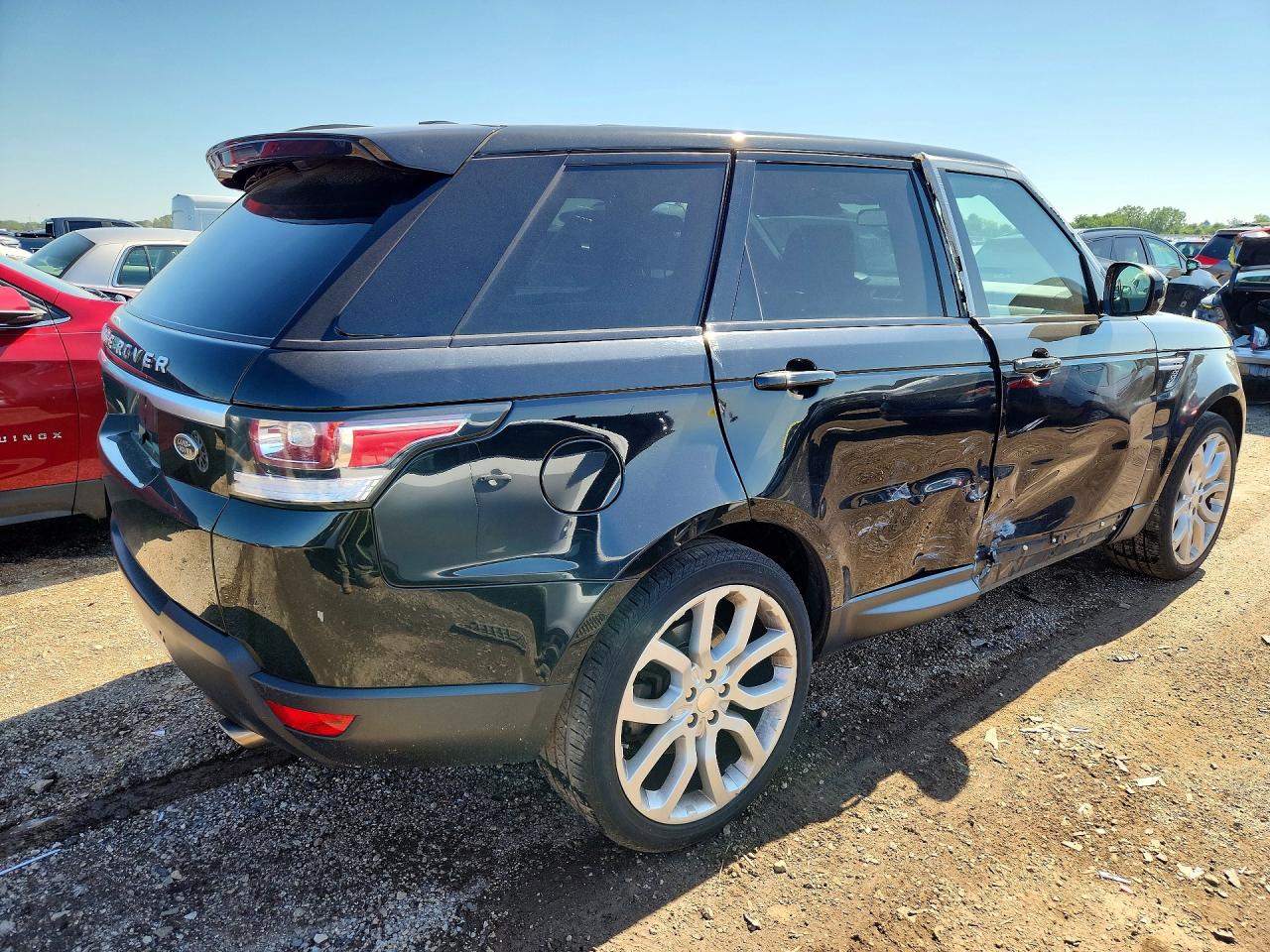 2014 Land Rover Range Rover Sport Hse Black vin: SALWR2WF8EA374860